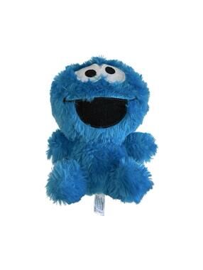 Sesame Street Cookie Monster Stuffed Plush Toy 6" Blue Toy Factory